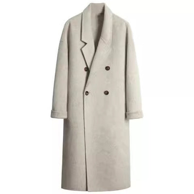 Cotton And Thickening Women's Small Woolen Overcoat