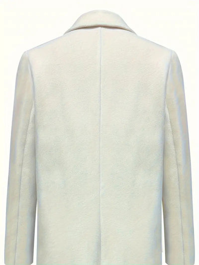 2025 New Women's Coat, Solid Color Coat, Essential For Autumn And Winter, Warm Coat