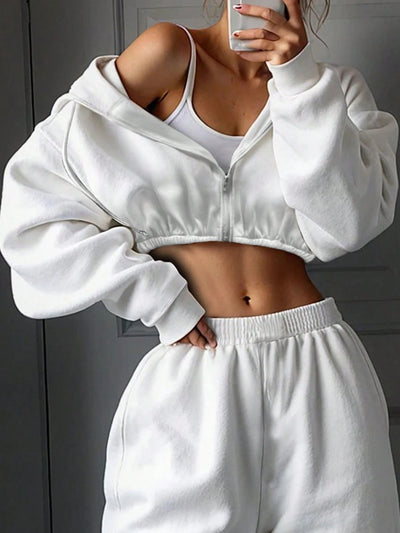 Long Sleeve Sports And Leisure Sweater Suit Two-piece Set